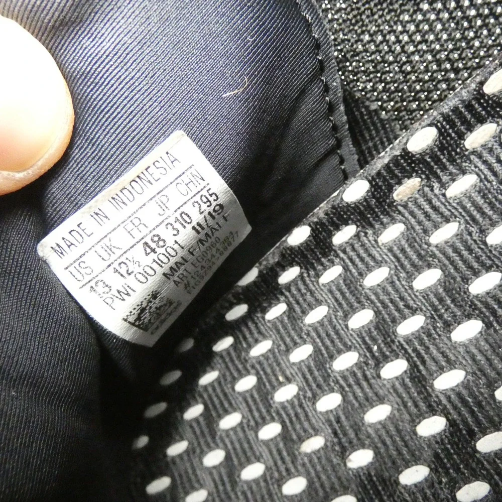 Adidas Senseboost GO Mens Running Shoes Black Grey EG0960 Size 13